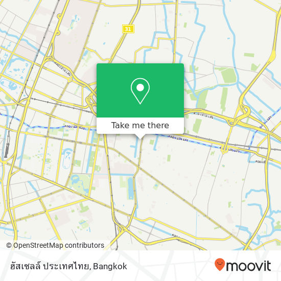 ฮัสเซลล์ ประเทศไทย map