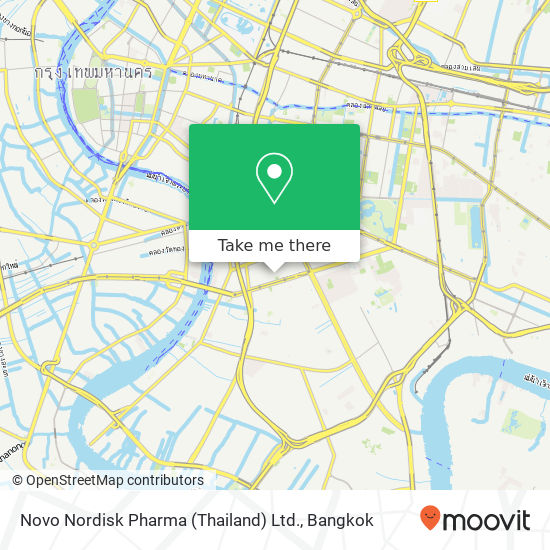 Novo Nordisk Pharma (Thailand) Ltd. map
