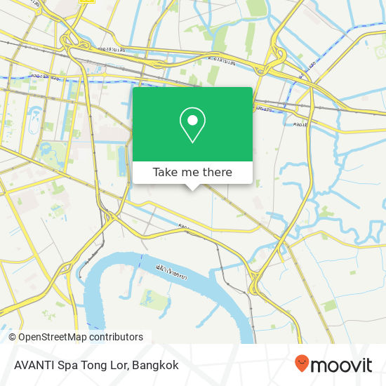AVANTI Spa Tong Lor map