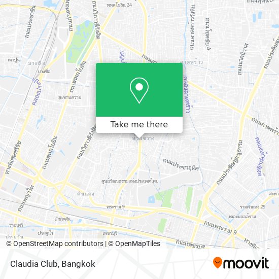 Claudia Club map