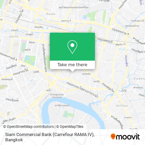 Siam Commercial Bank (Carrefour RAMA IV) map
