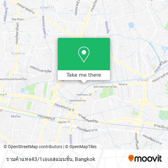 รามคำแหง43/1เอเอสแมนชั่น map