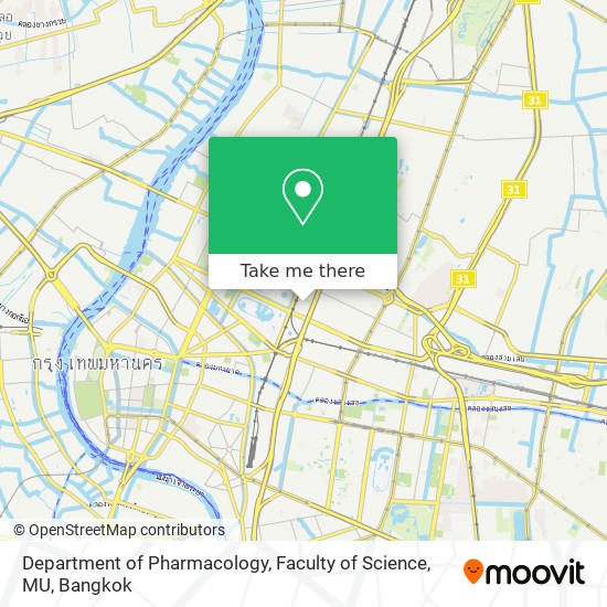 Department of Pharmacology, Faculty of Science, MU map
