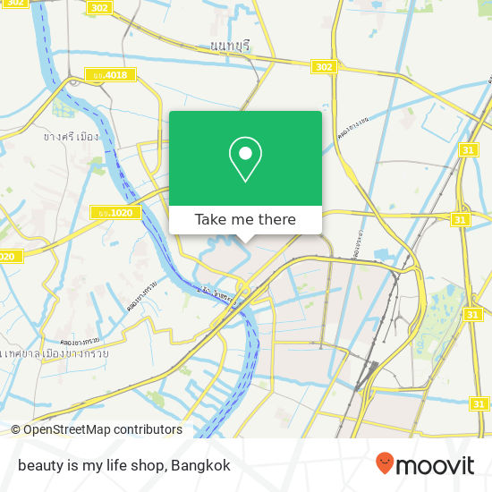 beauty is my life shop map