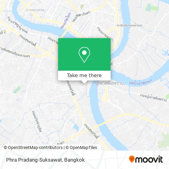 Phra Pradang-Suksawat map