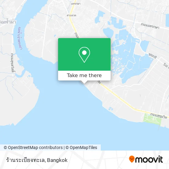 ร้านระเบียงทะเล map