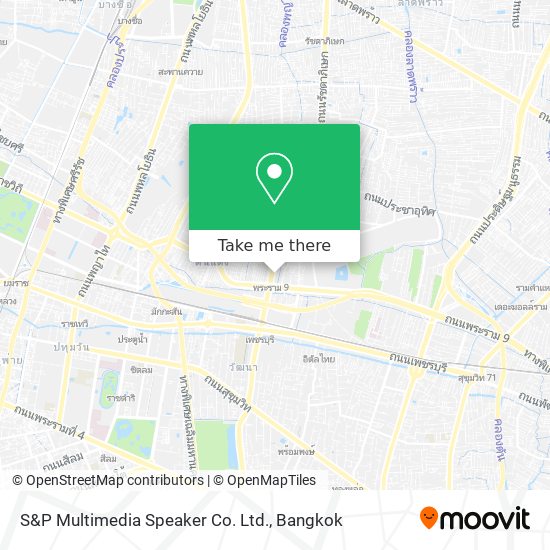 S&P Multimedia Speaker Co. Ltd. map