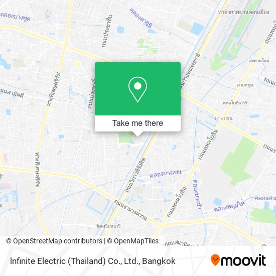 lnfinite Electric (Thailand) Co., Ltd. map
