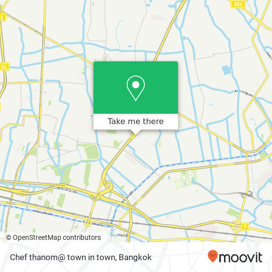 Chef thanom@ town in town map