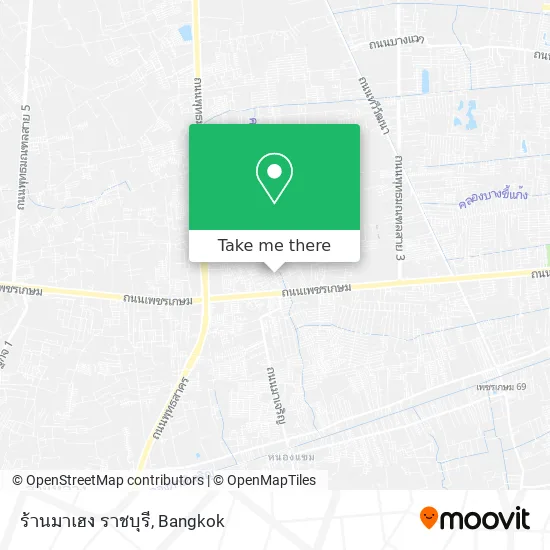 ร้านมาเฮง ราชบุรี map