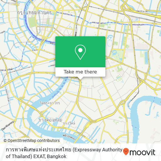 การทางพิเศษแห่งประเทศไทย (Expressway Authority of Thailand) EXAT map