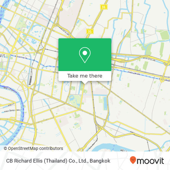 CB Richard Ellis (Thailand) Co., Ltd. map