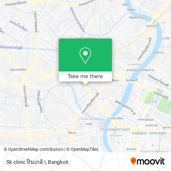 Sk clinic ปิ่นเกล้า map