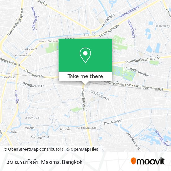 สนามรถบังคับ Maxima map