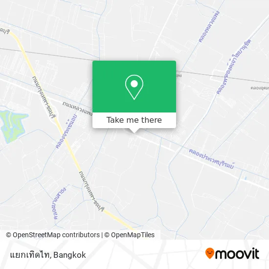 แยกเทิดไท map