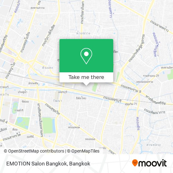 EMOTION Salon Bangkok map