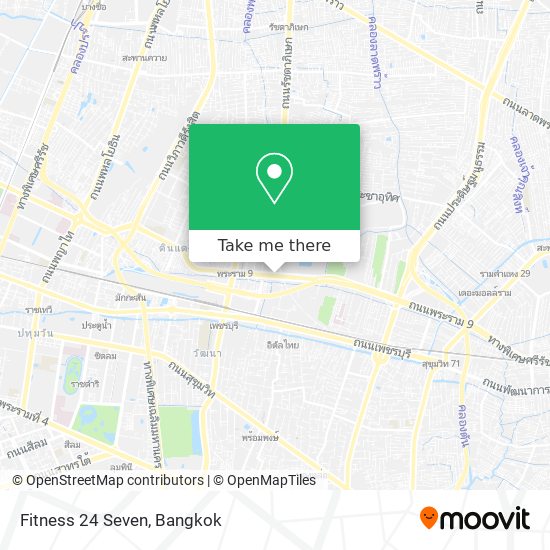 Fitness 24 Seven map