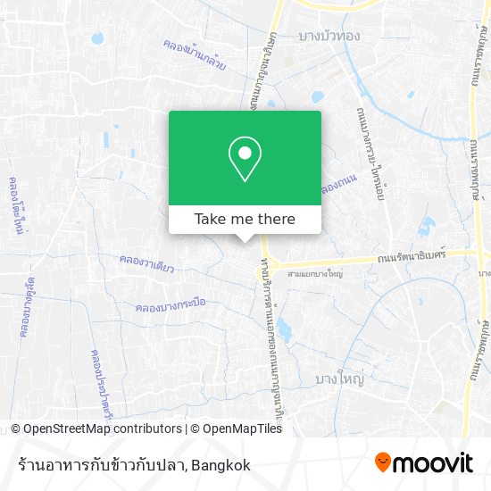 ร้านอาหารกับข้าวกับปลา map