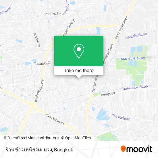 ร้านข้าวเหนียวมะม่วง map