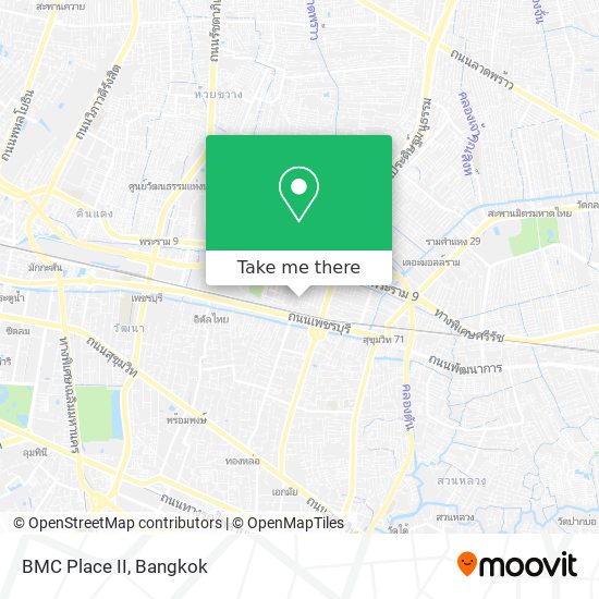 BMC Place II map