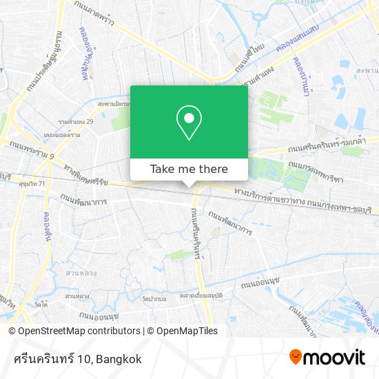 ศรีนครินทร์ 10 map