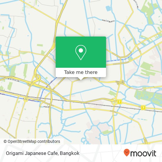 Origami Japanese Cafe map