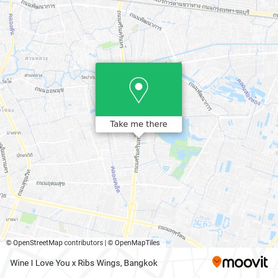 Wine I Love You x Ribs Wings map