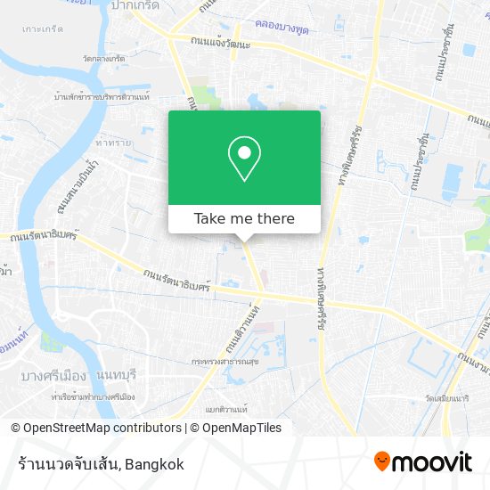 ร้านนวดจับเส้น map