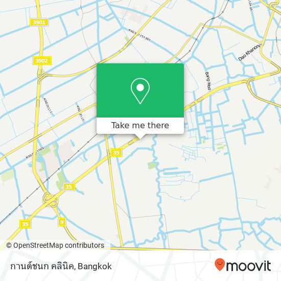 กานต์ชนก คลินิค map