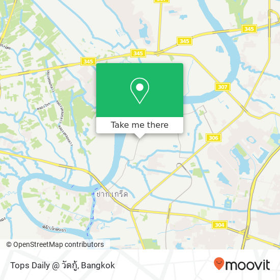 Tops Daily @ วัดกู้ map