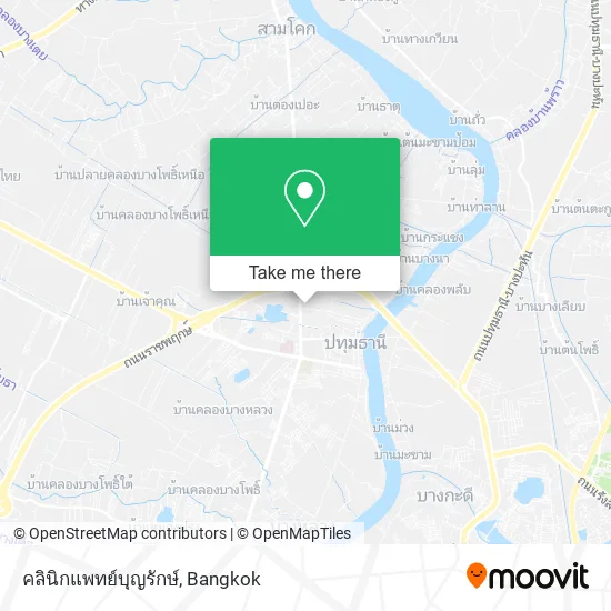 คลินิกแพทย์บุญรักษ์ map