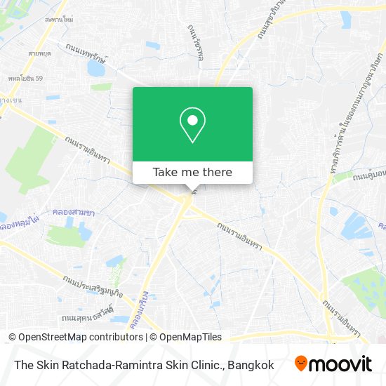 The Skin Ratchada-Ramintra Skin Clinic. map