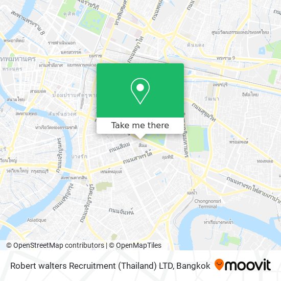 Robert walters Recruitment (Thailand) LTD map
