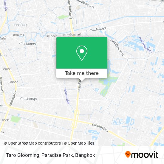 Taro Glooming, Paradise Park map