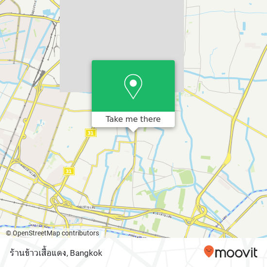 ร้านข้าวเสื้อแดง map