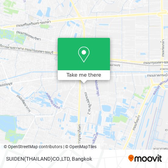 SUIDEN(THAILAND)CO.,LTD map