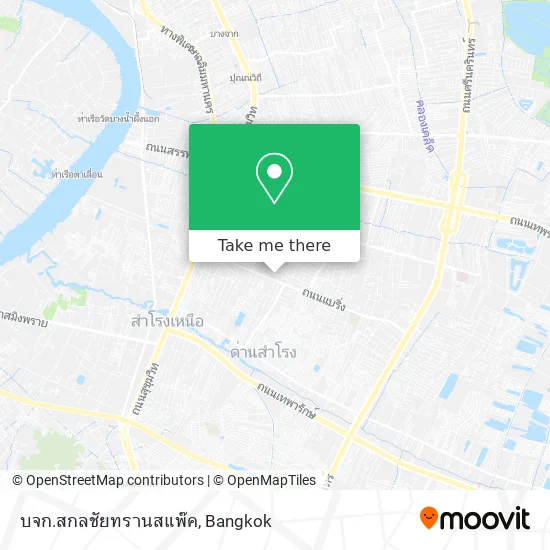 บจก.สกลชัยทรานสแพ๊ค map