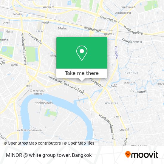 MINOR @ white group tower map