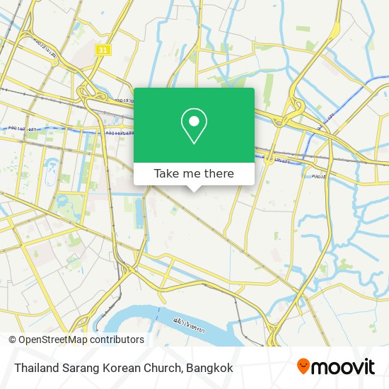 Thailand Sarang Korean Church map