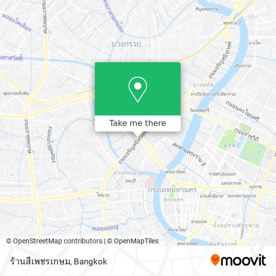 ร้านสีเพชรเกษม map