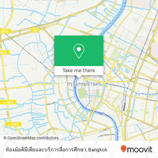 ห้องมัลติมีเดียและบริการสื่อการศึกษา map