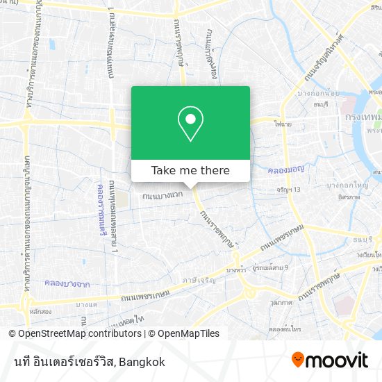 นที อินเตอร์เซอร์วิส map