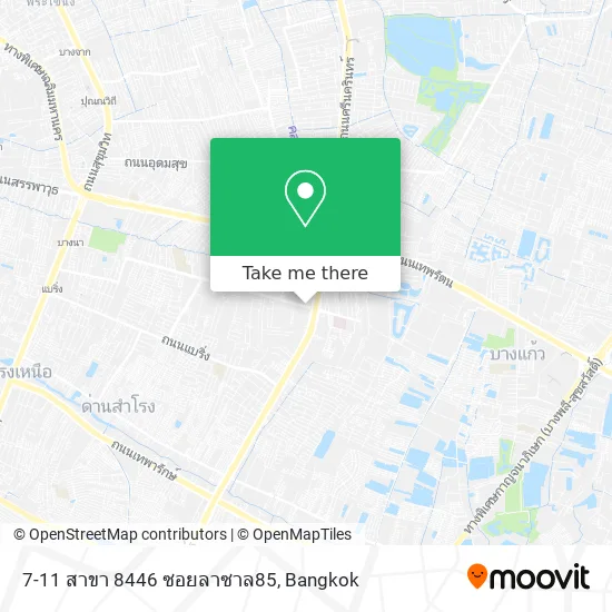 7-11 สาขา 8446 ซอยลาซาล85 map