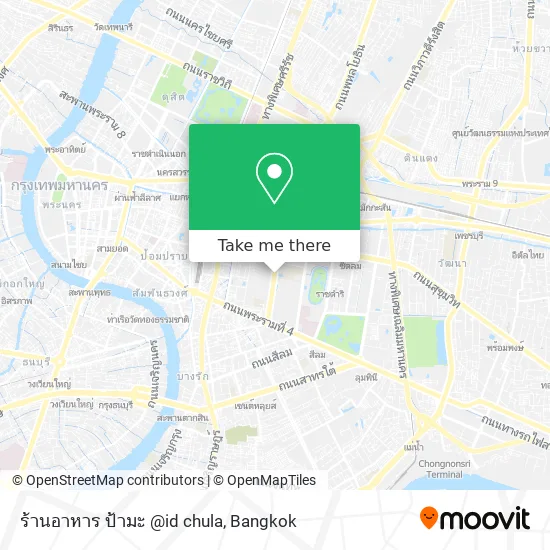 ร้านอาหาร ป้ามะ @id chula map