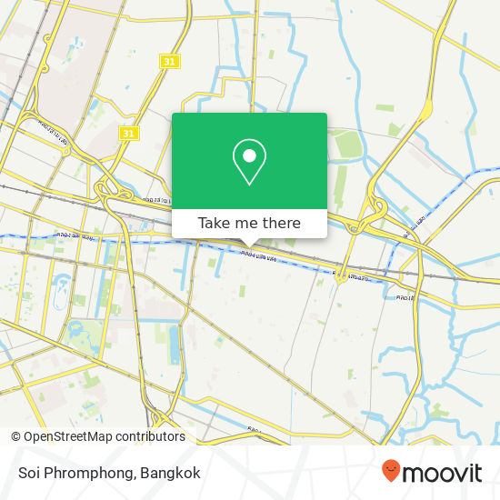 Soi Phromphong map