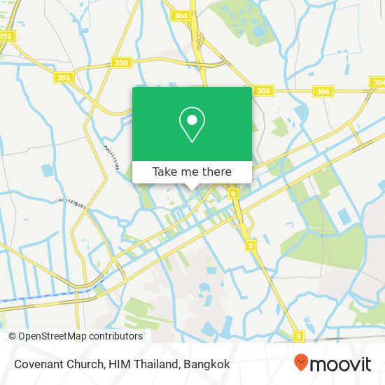 Covenant Church, HIM Thailand map