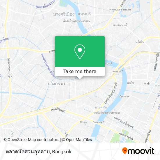 ตลาดนัดสวนกุหลาบ map