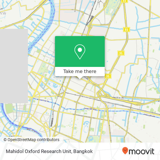 Mahidol Oxford Research Unit map