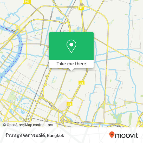 ร้านหมูทอดอารมณ์ดี map