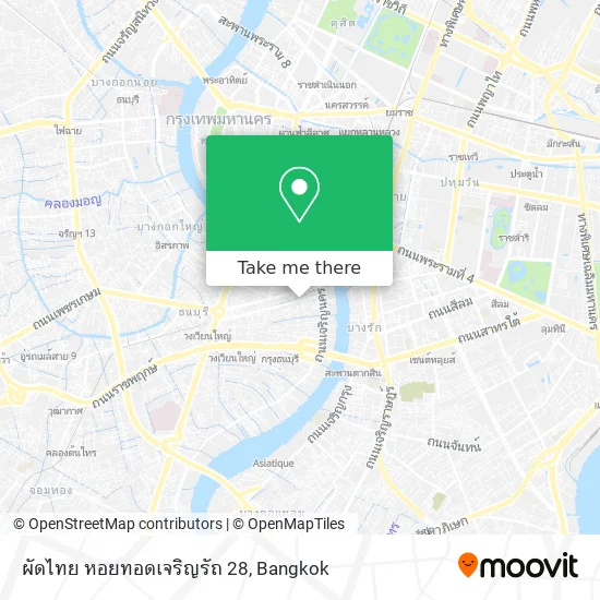 ผัดไทย หอยทอดเจริญรัถ 28 map